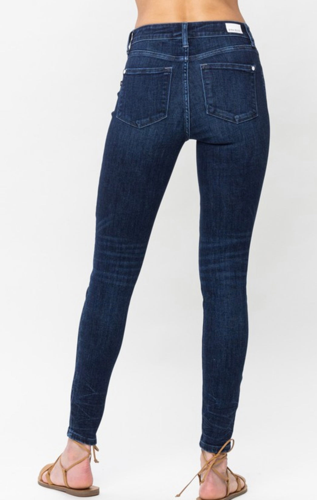 Judy Blue Mid-Rise Classic Crinkle