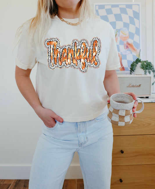 Thankful Crop Top