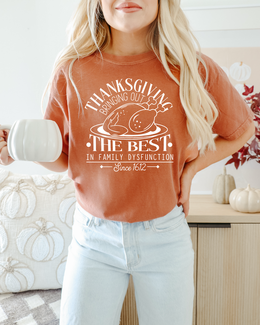 Thanksgiving Dysfunction - Comfort Colors DEAL