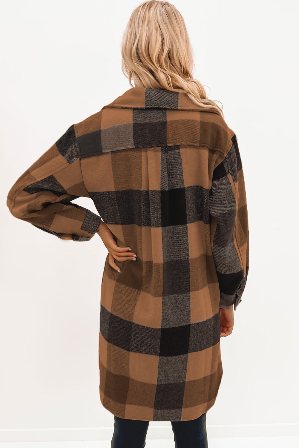 Chestnut Long Shacket