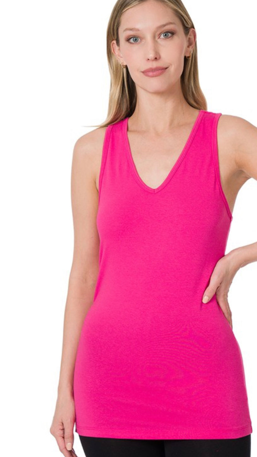 Pink Zenana Tank